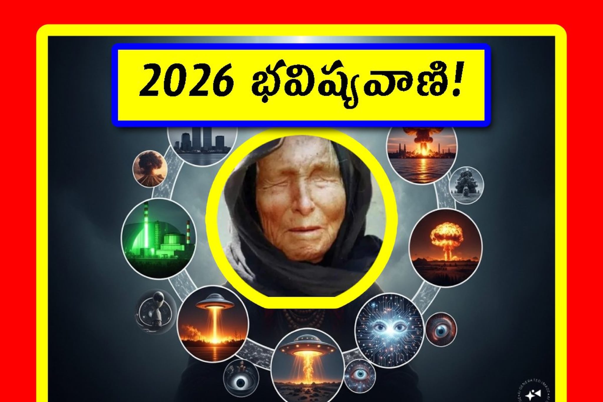 మూడో ప్రపంచ యుద్ధం, ఏలియన్స్ రాక, AI సవాళ్లు.. 2026లో వంగబాబా భవిష్యవాణి!