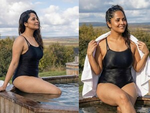 अनसूया की बिकिनी तस्वीरें वायरल, इंडस्ट्री में 'कमिटमेंट कल्चर' पर किया खुलासा.