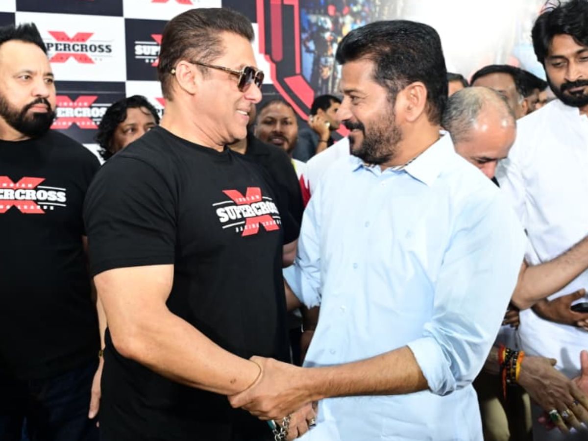 Revanth Reddy Khan CM Revanth Reddy with Salman Khan: బాలీవుడ్ స్టార్ సల్మాన్ ఖాన్తో సీఎం ...