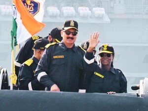 President Murmu Makes History in INS Vaghsheer Submarine