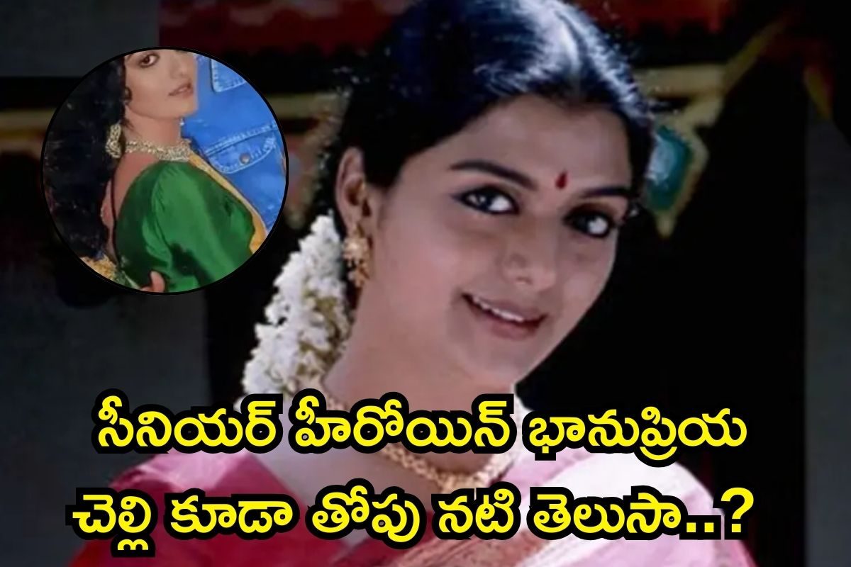 హీరోయిన్ భానుప్రియ చెల్లి కూడా తోపు నటి తెలుసా? హీరోయిన్లే కానీ ఈ అక్కాచెల్లెళ్ల లైఫ్‌ మరీ