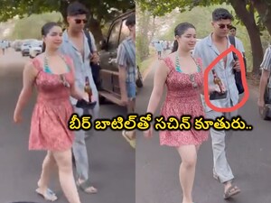 Sara Tendulkar video with beer bottle at Goa Arrojim Beach goes viral 