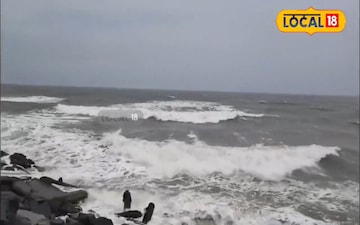 ఏపీలో తుఫాన్ ఎఫెక్ట్ సముద్రతీరం అల్లకల్లోలం