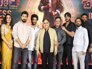 Allu Aravind Hails 'Shambala' as Divine Blockbuster; Aadi Saikumar's Success Celebrated