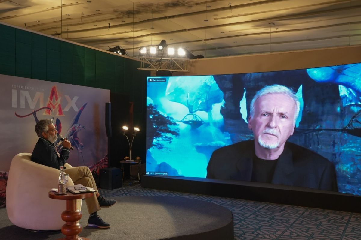 Rajamouli: రాజమౌళితో అవతార్ దర్శకుడి ముచ్చట్లు... ఇదిరా జక్కన బ్రాండ్ అంటే!