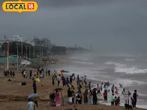 Ditwah Cyclone Unleashes Chaos at Visakhapatnam Beach, Police Warn Tourists Amid High Waves