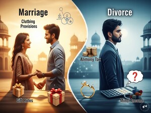Marriage & Divorce Tax: Alimony, Gifts, Clubbing Rules Explained