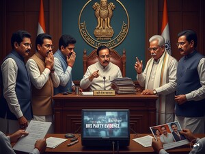 Telangana Speaker Clears 5 BRS MLAs in Defection Row, Sparks Debate