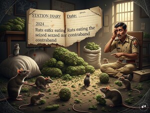 Rats Ate Rs 1 Crore Cannabis at Jharkhand Police Station, Accused Acquitted