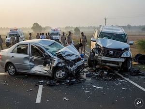 TN Road Accident Kills 5 AP Ayyappa Devotees Near Keelakarai