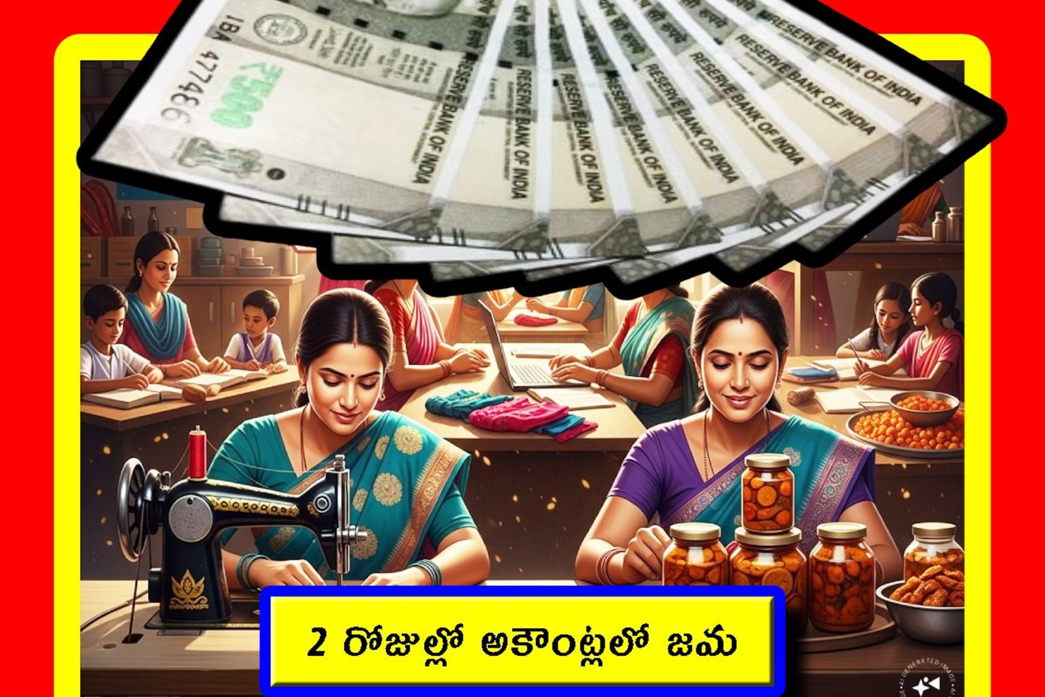 Money to Women: ఒక్కో మహిళకూ రూ.8లక్షలు.. ప్రభుత్వ నిర్ణయం.. ఇలా దరఖాస్తు చేసుకోండి!