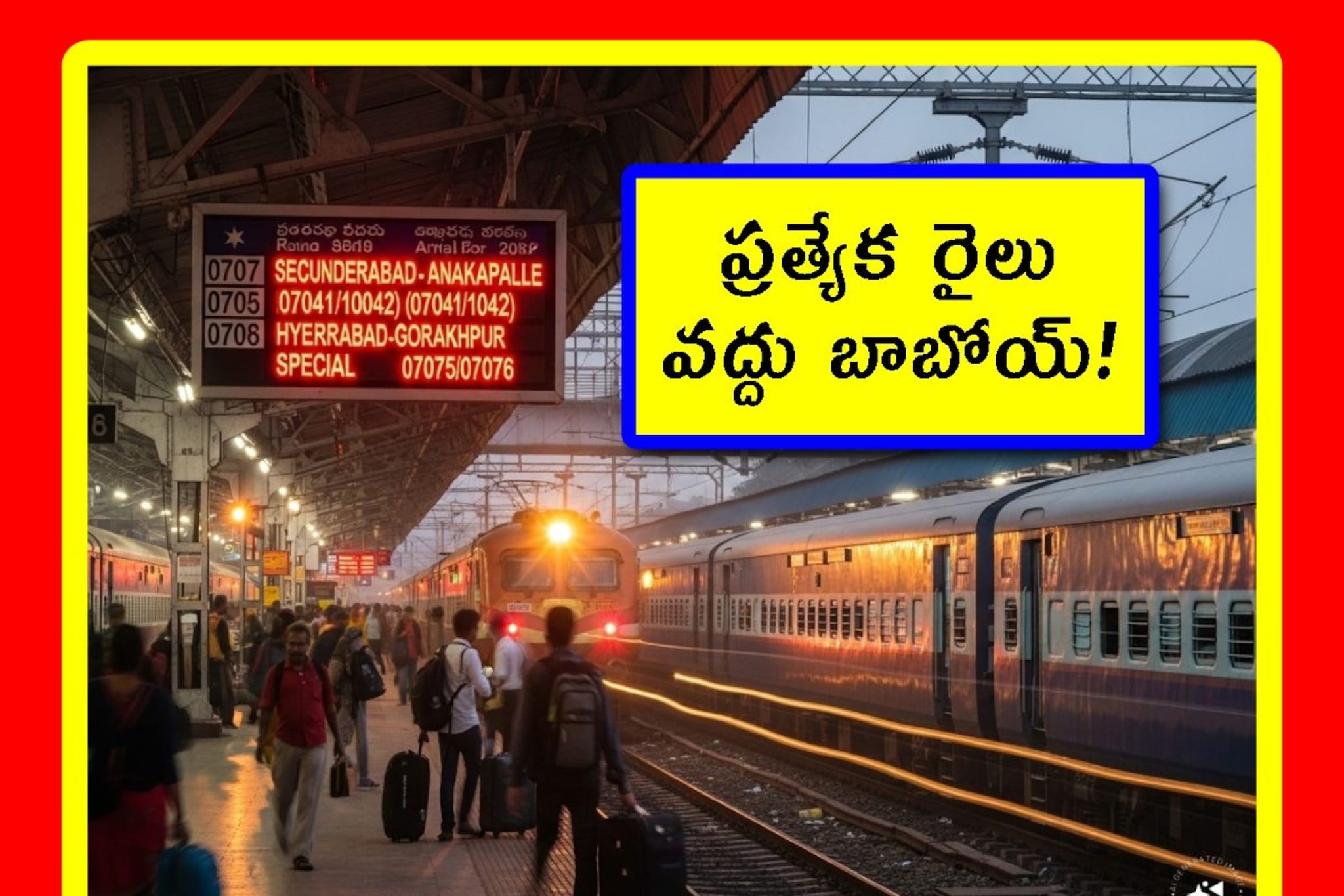 సంక్రాంతికి స్పెషల్ ట్రైన్స్ బుక్ చేస్తున్నారా.. ఈ 5 విషయాలు తెలిస్తే, బుక్ చెయ్యరు!