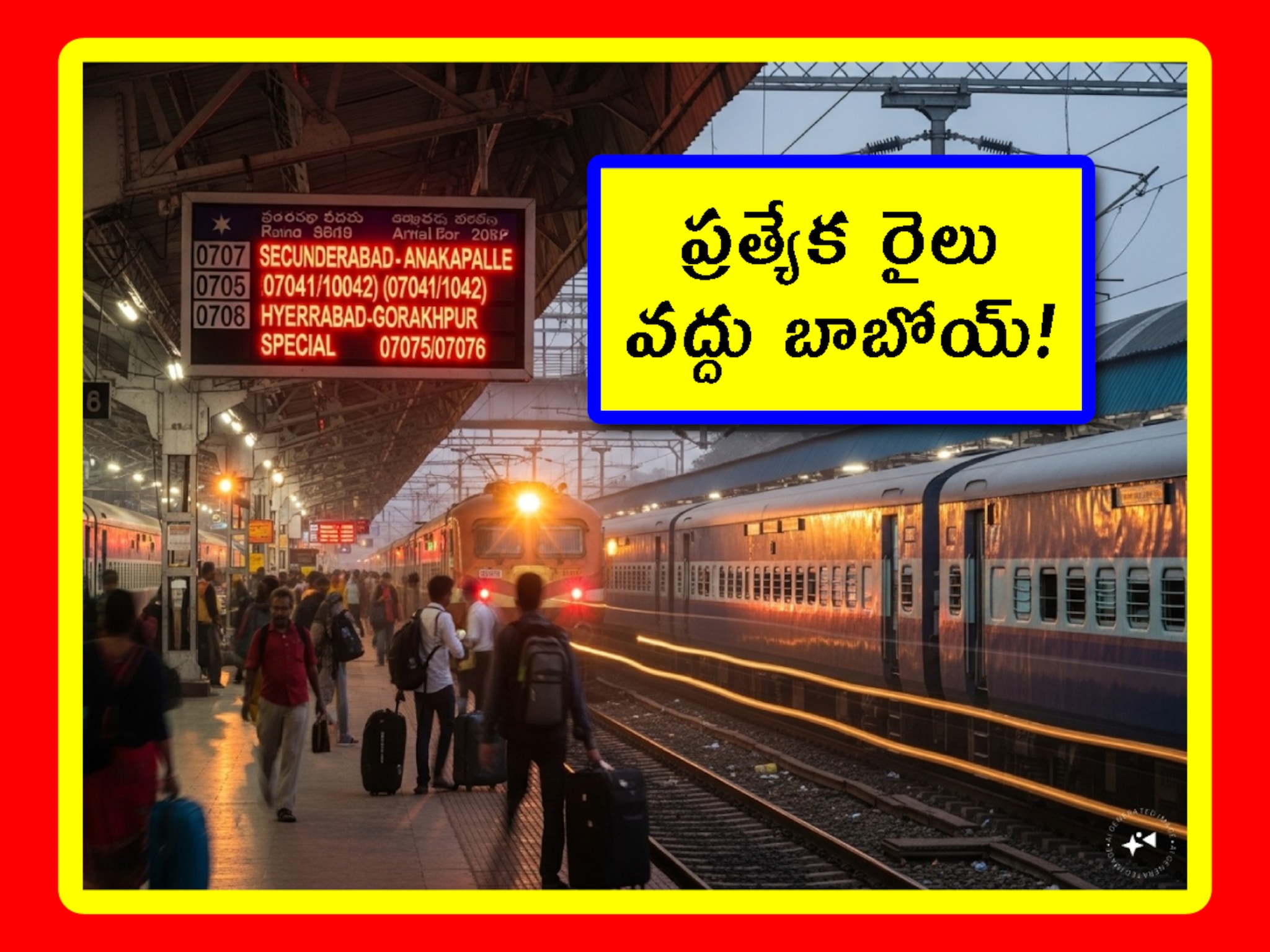 సంక్రాంతికి స్పెషల్ ట్రైన్స్ బుక్ చేస్తున్నారా.. ఈ 5 విషయాలు తెలిస్తే, బుక్ చెయ్యరు!