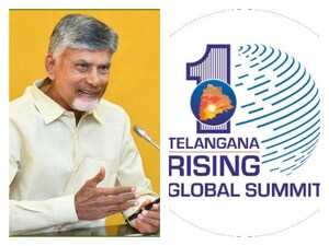 Telangana Rising Global Summit 2025 Begins; CM Chandrababu Wishes Success