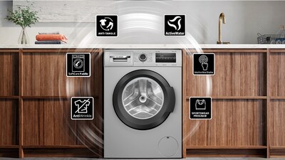 Washing Machine: రూ.25 వేలకే ఫ్రంట్ లోడ్ జర్మన్ వాషింగ్ మెషీన్... కరెంట్ బిల్ తగ్గించే ఏఐ ఫీచర్స్... అమెజాన్లో ఇదే చీప్ (image: Amazon India)