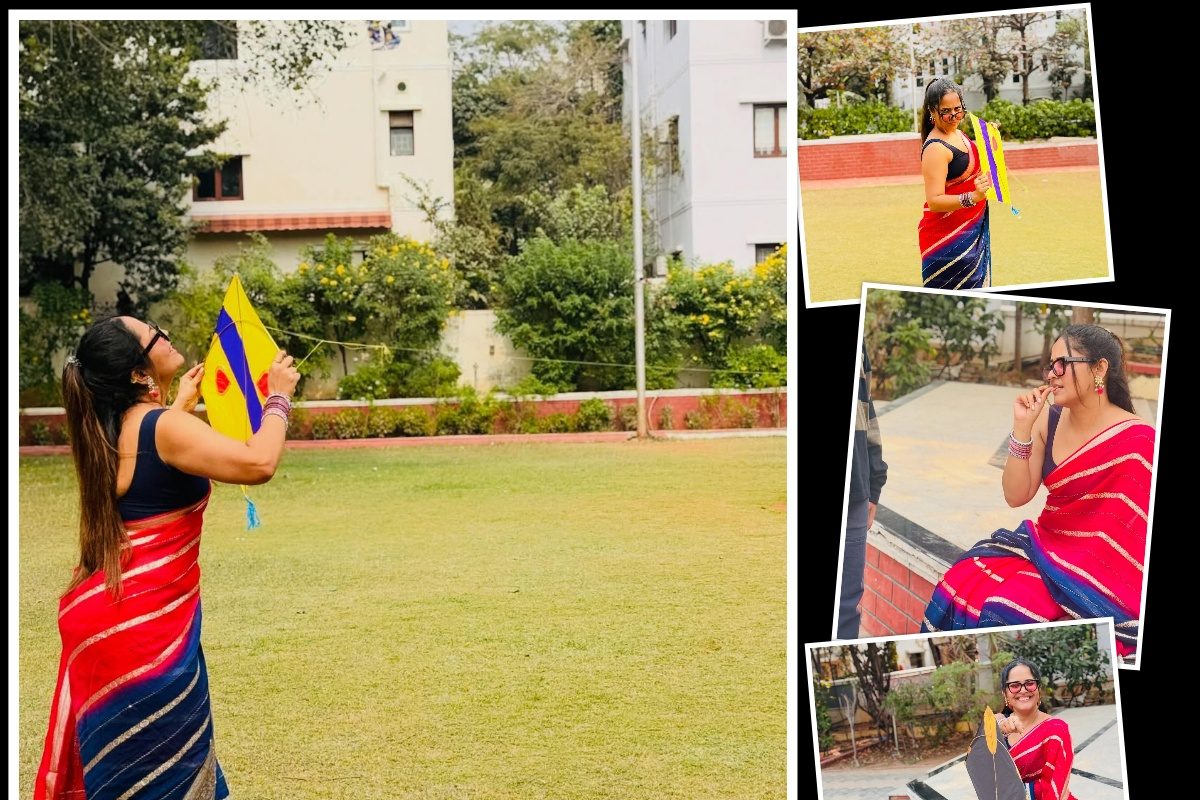 Anasuya: పండగ పూట యమ హాట్‌గా అనసూయ.. పంతంగులతో రంగురంగుల రంగమ్మత్త.. గ్లామర్ అదిరిందిలే!