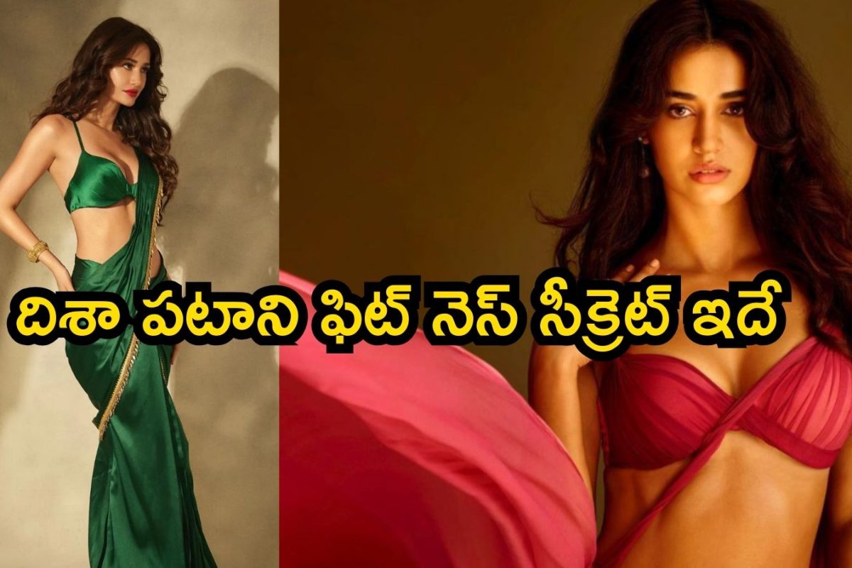 దిశా పటాని ఫిట్ నెస్ సీక్రెట్ ఇదే.. ఓహో, ఈ స్లిమ్‌నెస్ ఇలా వచ్చిందా బ్యూటీ?