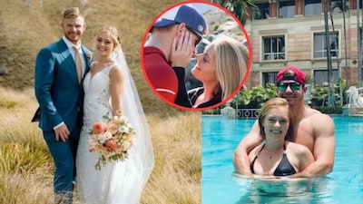 భార్యతో గ్లెన్ ఫిలిప్స్