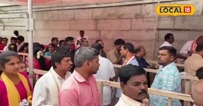 నూతన సంవత్సర వేళ కాణిపాకం కి పోటెత్తిన జనం...!