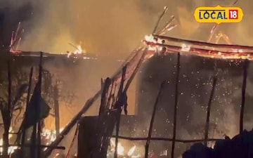 పండుగవేళల్లో భారీఅగ్నిప్రమాదం 38 నివాసాలు అగ్నికి ఆహుతి