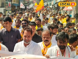 టీటీడీ లడ్డు ప్రసాదంలో కల్తీ నెయ్యి చేసారంటూ కదం తొక్కిన  కూటమీ నేతలు