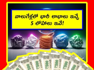 నాలుగేళ్లలో ధరలు బాగా పెరిగే 5 లోహాలు ఇవే. లక్ష పెడితే దేనిపై ఎంత లాభం వస్తుంది?
