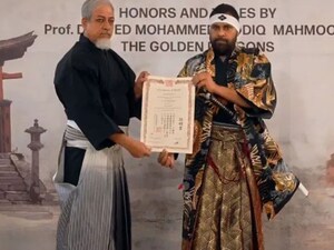 पवन कल्याण ने जापानी मार्शल आर्ट्स में दुर्लभ फिफ्थ डैन हासिल किया, ताकेडा शिंगन कबीले में शामिल हुए.