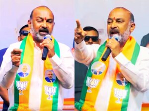 बंडी संजय का कांग्रेस, बीआरएस पर हमला: कृष्णा जल बंटवारे पर तेलंगाना से विश्वासघात.