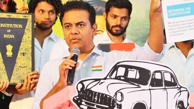 KTR Slams Revanth Govt: Calls it 'Demonic Rule' Attacking Constitutional Values