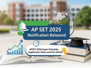 AP SET 2025 अधिसूचना जारी: परीक्षा तिथियां और आवेदन विवरण घोषित.