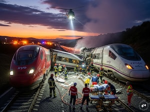 Horrific Train Crash in Spain: 39 Dead, 70+ Injured in Head-on Collision