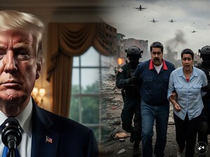 ट्रंप का बड़ा ऐलान: अमेरिकी सेना ने वेनेजुएला के राष्ट्रपति मादुरो और उनकी पत्नी को पकड़ा.