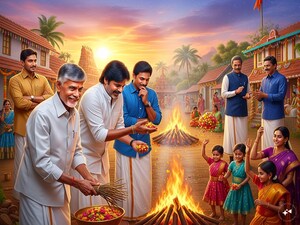 AI-Generated Video Shows Political Rivals Celebrating Sankranti Together, Goes Viral