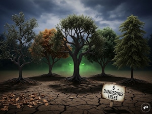 अपने घर के आँगन में न लगाएँ ये 5 पेड़: जानिए इनके छिपे खतरे.