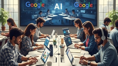 Google AI Course: ఉద్యోగుల కోసం గూగుల్ ఏఐ కోర్స్... ఈ టాపిక్స్ ఈజీగా నేర్చుకోవచ్చు (ప్రతీకాత్మక చిత్రం)