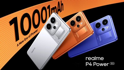 Realme P4 Power: కాసేపట్లో రియల్‌మీ పీ4 పవర్ సేల్... బ్యాంక్ డిస్కౌంట్‌తో పాటు రూ.5,897 విలువైన బెనిఫిట్స్ (image: Realme India)