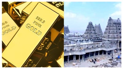 Gold in temples
