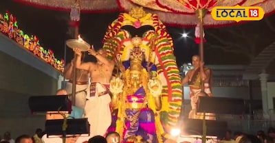 తిరుమల లో వైభవం గా పౌర్ణమి గరుడ సేవ..!