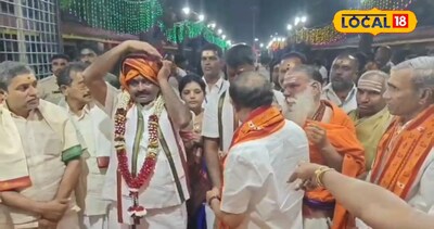 మల్లన్న చెంతకు వేంకటేశ్వరుడి పట్టువస్త్రాలు