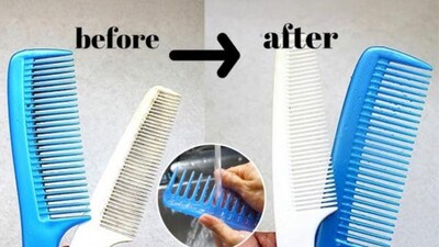 Effortless Comb Cleaning: Save Money, Prevent Scalp Issues with These Home Hacks!
