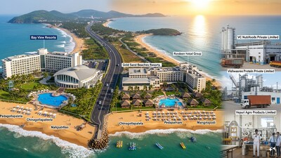 कृष्णा जिले में पर्यटन को बढ़ावा: दो बड़े रिसॉर्ट्स और खाद्य प्रसंस्करण में निवेश