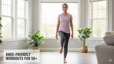 घुटनों के दर्द से वजन कम करने में दिक्कत? नेहा के आसान वर्कआउट से पाएं समाधान.