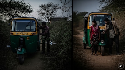 Telangana Crime Shock Attempted Assault on Woman in Auto Triggers Public Outrage in Nizamabad   (ai image)