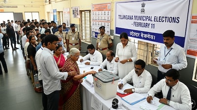 तेलंगाना में कल होगा नगर निगम चुनाव: 123 शहरी निकायों में मतदान, 52 लाख मतदाता करेंगे वोट.