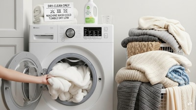 वॉशिंग मशीन चेतावनी: इन कंबलों को धोना मशीन को कर सकता है खराब.