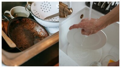 Kitchen hacks: ఇంట్లో ప్రతిరోజూ ఉపయోగించే ప్రదేశాల్లో కిచెన్ సింక్ చాలా ముఖ్యమైంది. పాత్రలు కడగడం, కూరగాయలు శుభ్రం చేయడం వంటి పనుల వల్ల సింక్‌పై మురికి, నూనె మరకలు, నీటి మచ్చలు పేరుకుపోతాయి. వీటిని తొలగించడం చాలా మందికి తలనొప్పిగా మారుతుంది.