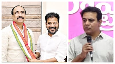 केटीआर ने सीएम रेवंत पर बीआरएस विधायक के दलबदल को लेकर साधा निशाना, 'लोकतंत्र की हत्या' का आरोप