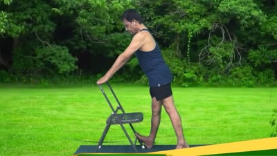 Desk Job Woes? 5-Minute Calf Stretch Can Relieve Knee & Back Pain!