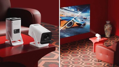 Smart Projector: మీ బెడ్‌రూమ్‌ని థియేటర్‌గా మార్చే స్మార్ట్ ప్రొజెక్టర్... జస్ట్ రూ.5 వేలు చాలు (image: Amazon India)