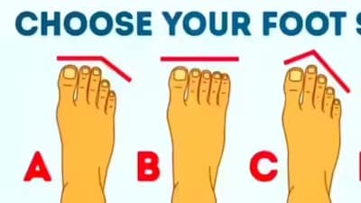 पायाच्या बोटांचा आकार उघड करतो व्यक्तिमत्व: तुमचे पाय तुमच्याबद्दल काय सांगतात.